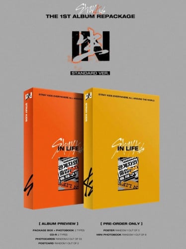 Stray Kids Album Vol. 1 (Repackage) - IN (Random)