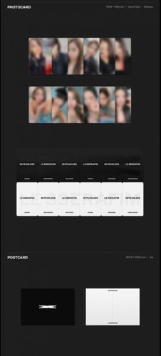 LE SSERAFIM - FEARLESS [Random Ver.]