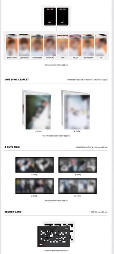 Stray Kids Album Vol. 1 - GO (Standard Ver.) (Rand...