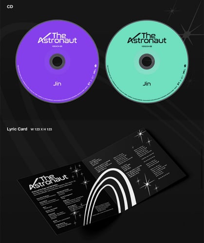 Jin (BTS) - Solo Single [The Astronaut] (Random Ve...