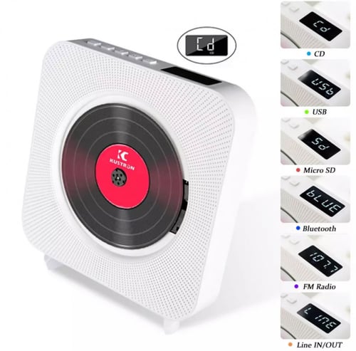 مشغل CD اسود