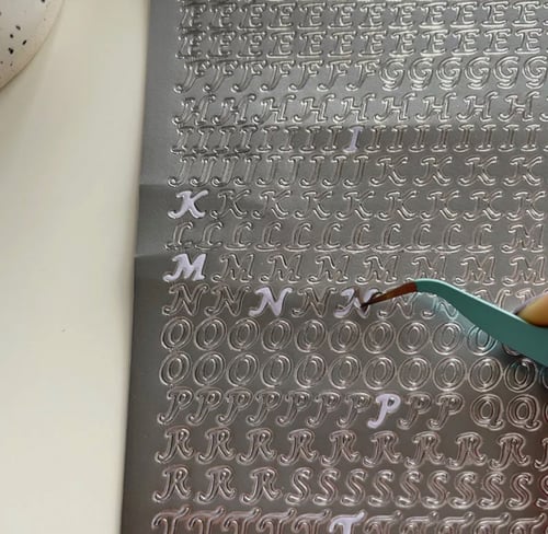 ستيكرز احرف