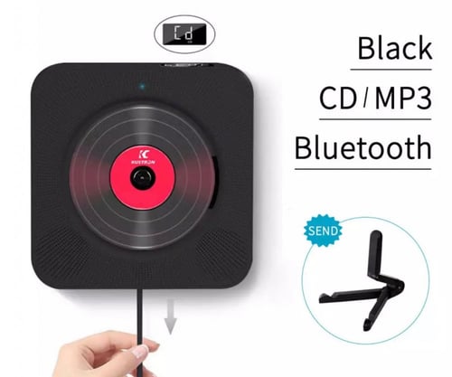 مشغل CD اسود