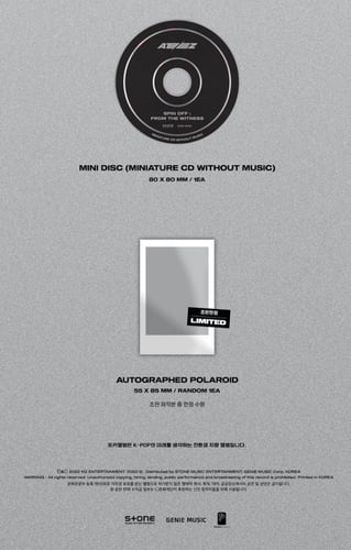 ATEEZ - SPIN OFF : FROM THE WITNESS [Poca Album -...