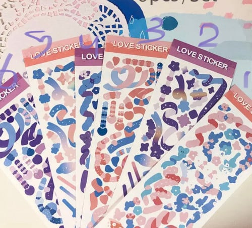 ستيكرز زينة فوتوكارد