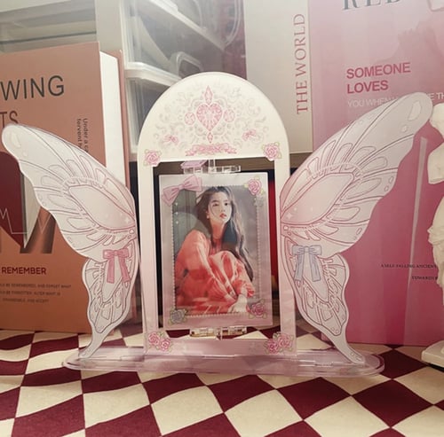 ستاند فوتوكارد الفراشة متحرك كبير