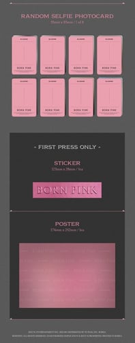 BLACKPINK - BORN PINK [Box Set Ver. - Pink Ver.]