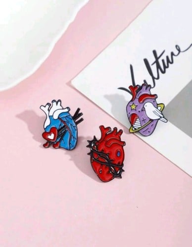 بروش القلب فاخر (قطعه)