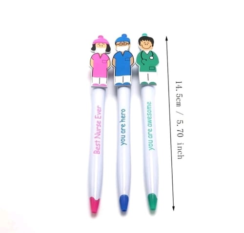 أقلام الكادر الصحي (قطعه ) عشوائي