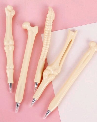 أقلام على شكل عظام
