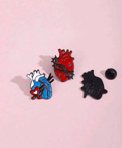 بروش القلب فاخر (قطعه)