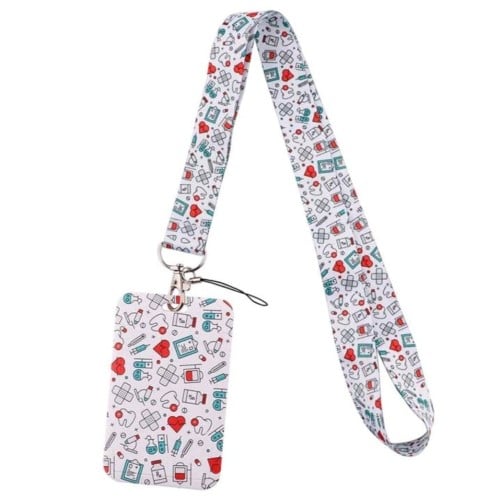 حامل بطاقه كادر صحي متنوع