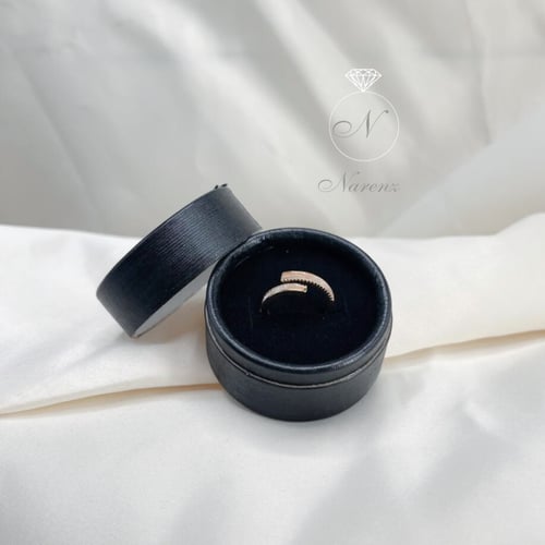 خاتم ماربل ذهبي مفتوح