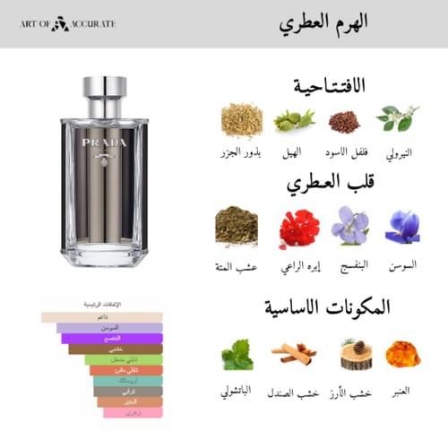 عطر ال هوم من برادا للرجال – او دو تواليت - 100مل
