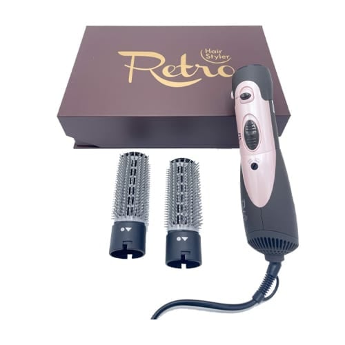 استشوار ريترو قطعتان - زهري