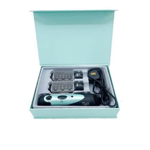 استشوار ريترو قطعتان - تركواز