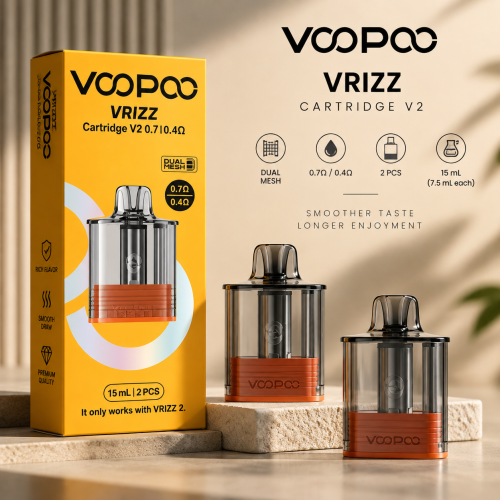 VOOPOO VRIZZ V2 Pods 2 بودات جهاز فوبو فريز