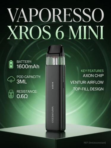 جهاز اكس روز 6 ميني Vaporesso XROS 6 Mini