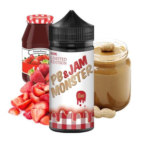 Flavor Vape Jam Monster Strawberry Jam PB & Strawb...