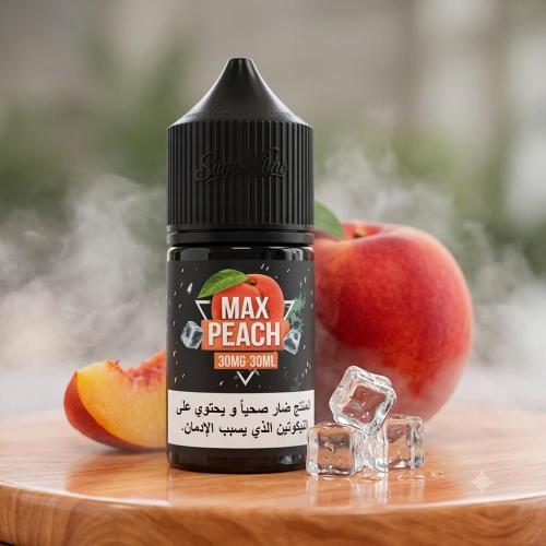 نكهة سامز فيب مكس خوخ آيس 30مل – Sams Vape Max Pea...