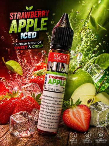 Flavor of VGOD Strawberry Apple Iced