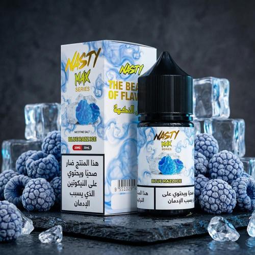 Nasty Max Blue Razz Ice Salt