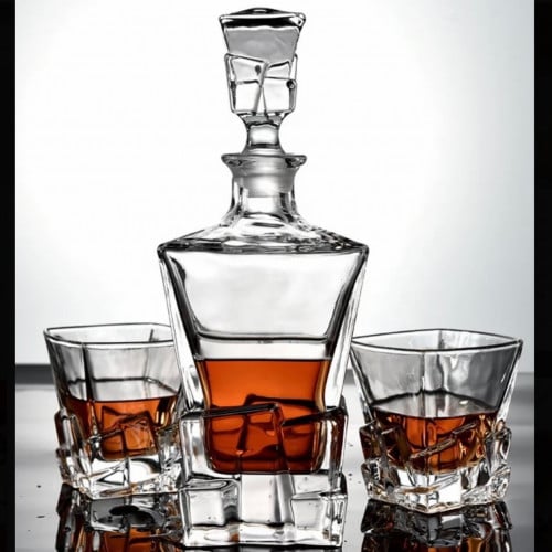 دورق زجاجي بسعة 960 مل مع كاس