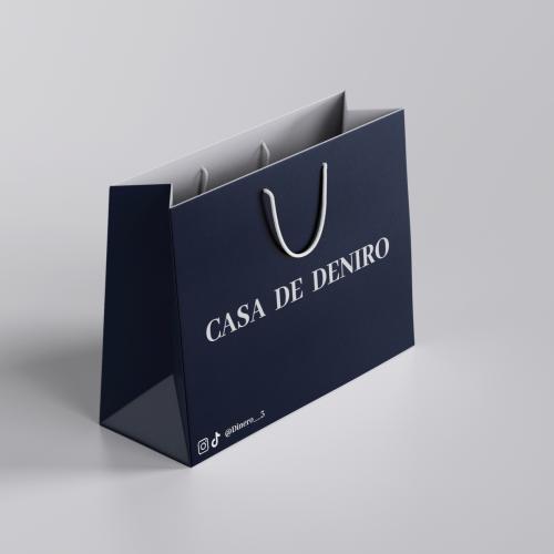 كيس ورقي على حسب اختيارك