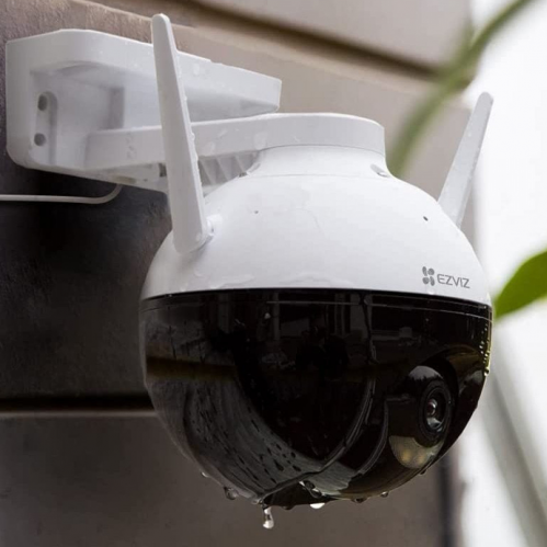 كاميرا مراقبة خارجية PTZ متحركة تعمل علي الواي فاي...