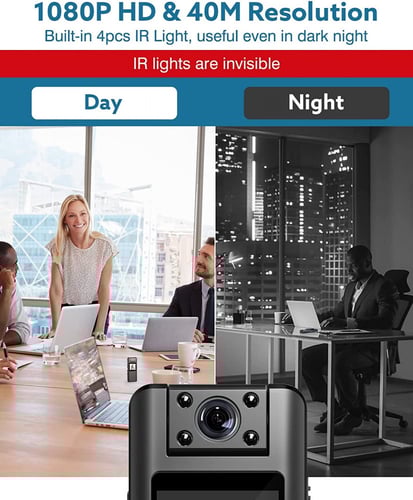 كاميرا رقمية صغيرة يمكن حملها بالجسم او الدراجة بم...