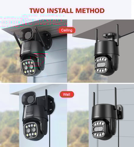 BOAVISION 4G camera 8MP كاميرا بشريحة بيانات 4G