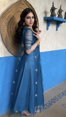 فستان هويا (تركواز)