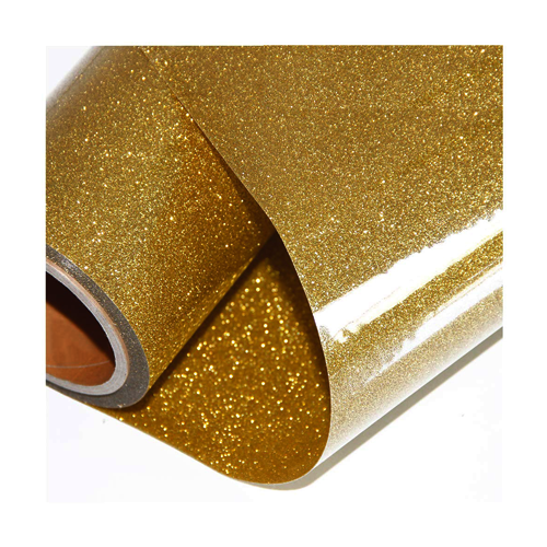 Thermal vinyl, gold fabric, cutter (meter)