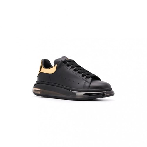Oversized Sneaker Clear Sole BLACK GOLD
