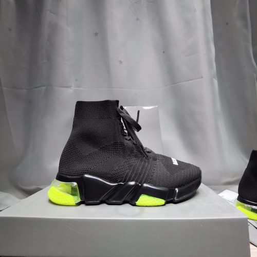 SPEED 2.0 LACE-UP RECYCLED KNIT TRAINERS