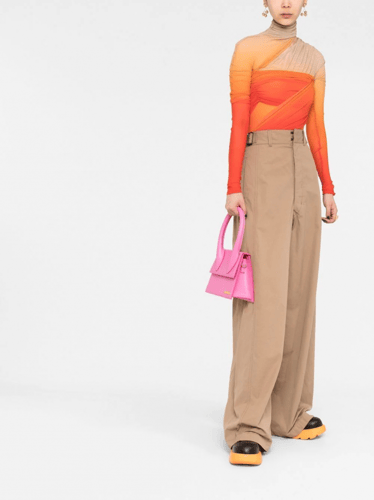 jacquemus large Le Chiquito top-handle bag