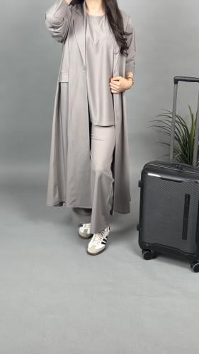 عباية نسناس رمادي S100