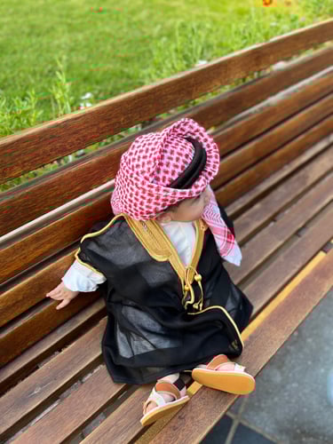 طقم الأمير بالبشت السوداء من ( 4)قطع / A08