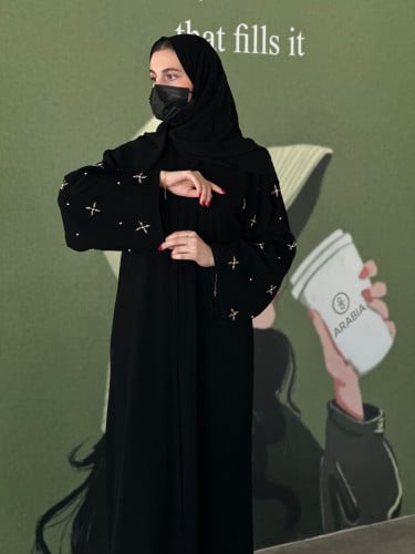 عبايه مجرة ( مستقيمه) W04