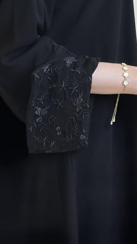 عباية نجلاء اسود N26