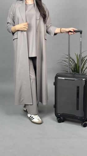 عباية نسناس رمادي S100