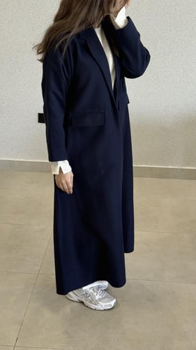 عباية هبايب كحلي B103