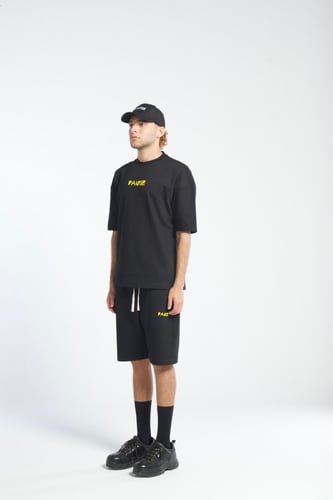 شورت أسود للجنسين P18