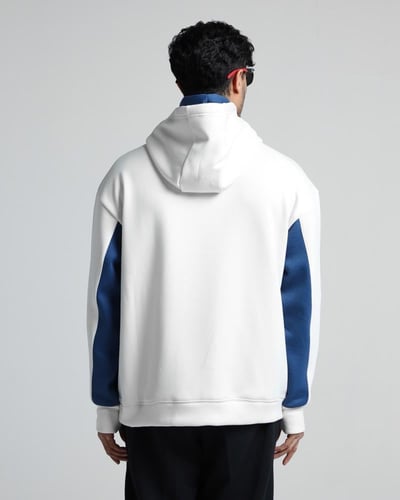 هودي ابيض&ازرق P1
