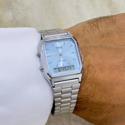 ساعة كاسيو مينا سماوي