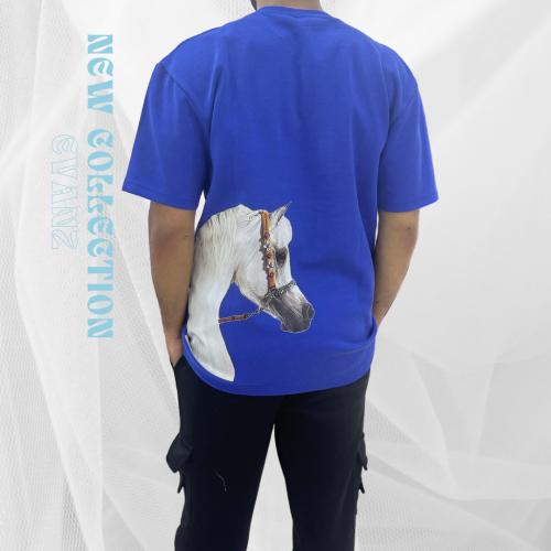 تيشيرت الخيل -اوفر سايز