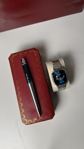 ساعة كاسيو + قلم الماني كارتير