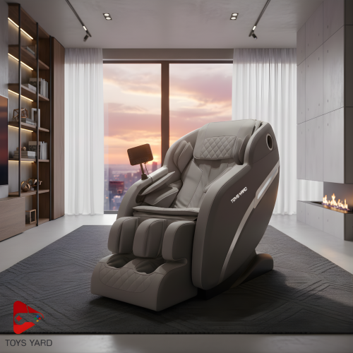 كرسي مساج كونكورد 4D للجسم بالكامل 2024 لون رصاصي...