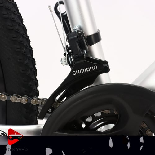 دراجة هجين جاكور المطورة لون رصاصي