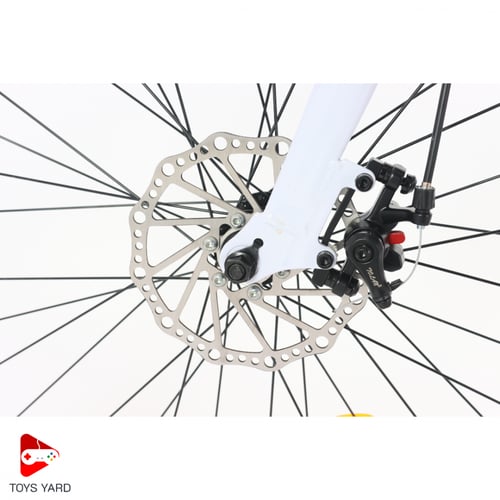 سيكل رود للطرق المستويه أبيض بأزرق